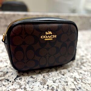 Coach Mini Jamie Camera Bag In Signature Canvas